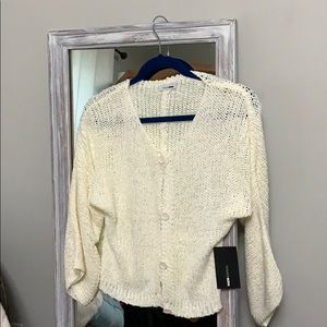Fashion nova cream sweater